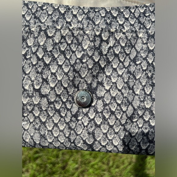 EUC Coach Snakeskin Print Bag with Additional Crossbody Strap - Picture 14 of 14